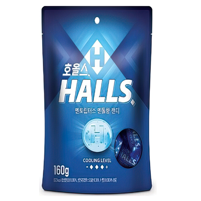 호올스 멘토립터스 멘톨향캔디 160g